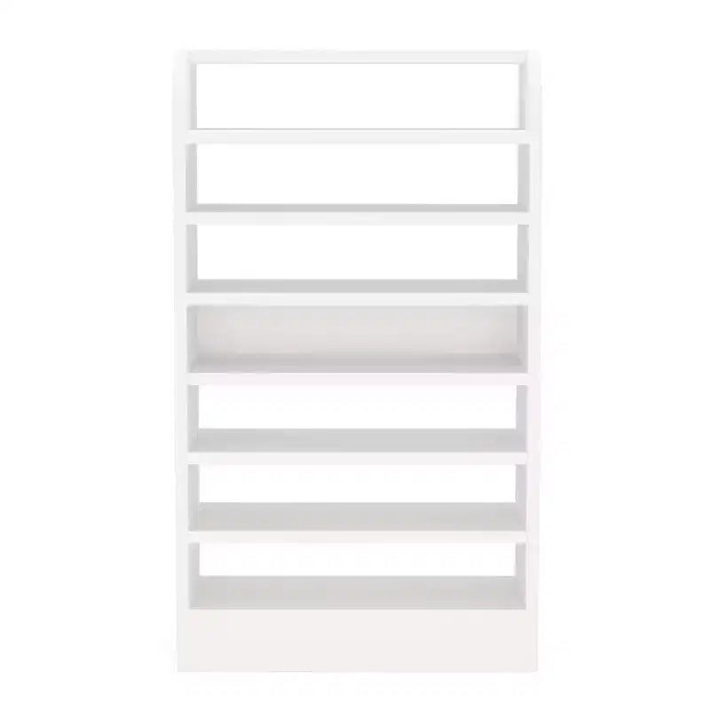 47.24H Wooden Shoe Cabinet, Sturdy E1 Particleboard Shoe Storage Rack for Hallway