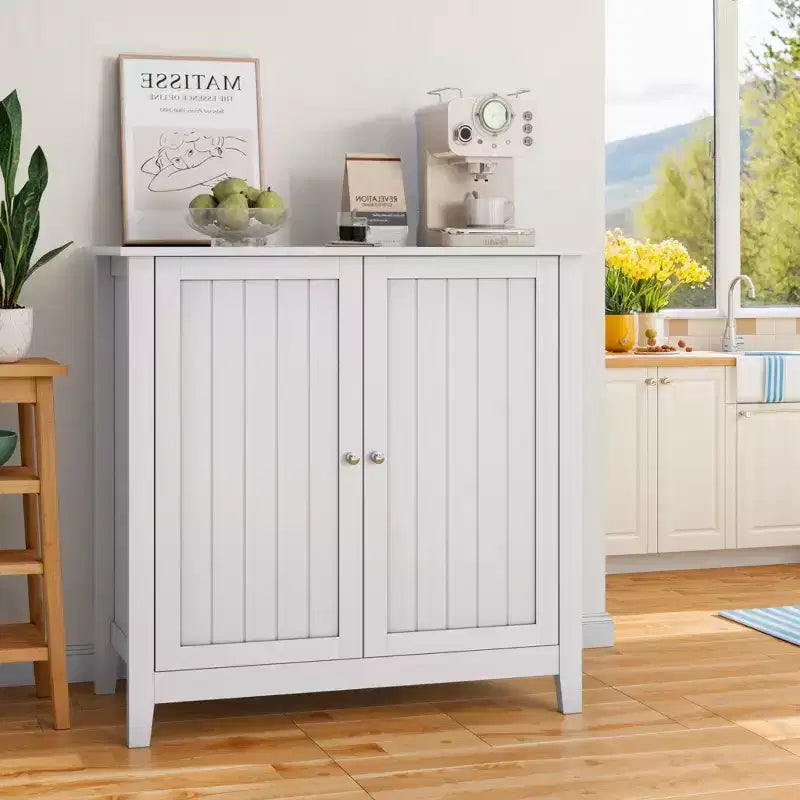 Mobile contenitore da bagno a pavimento con 2 ante, moderno e indipendente, mobile angolare da pavimento per soggiorno, corridoio e casa