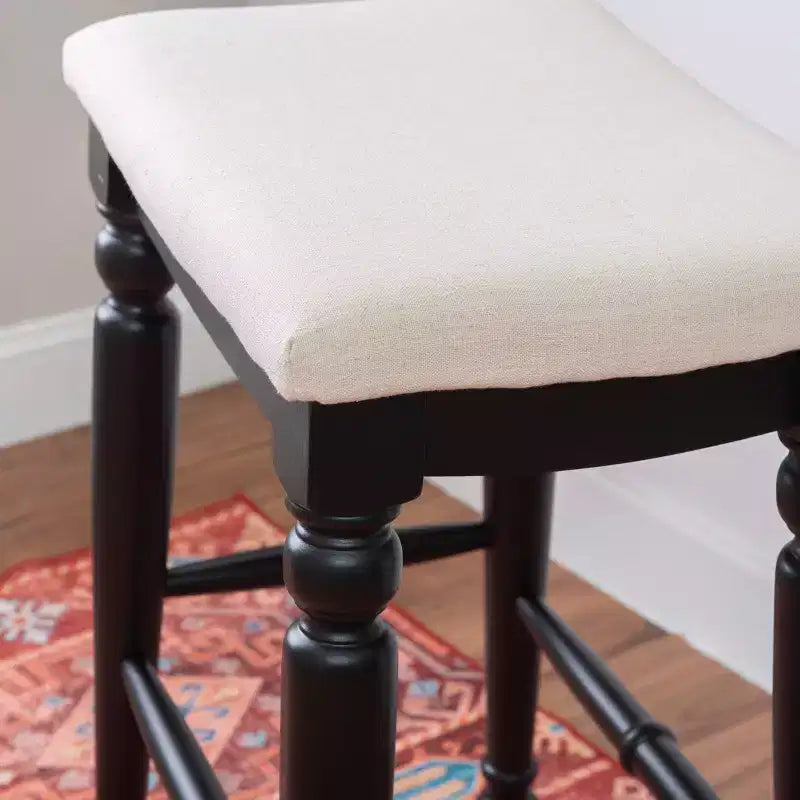 Sgabello da bar senza schienale in legno, stile nordico