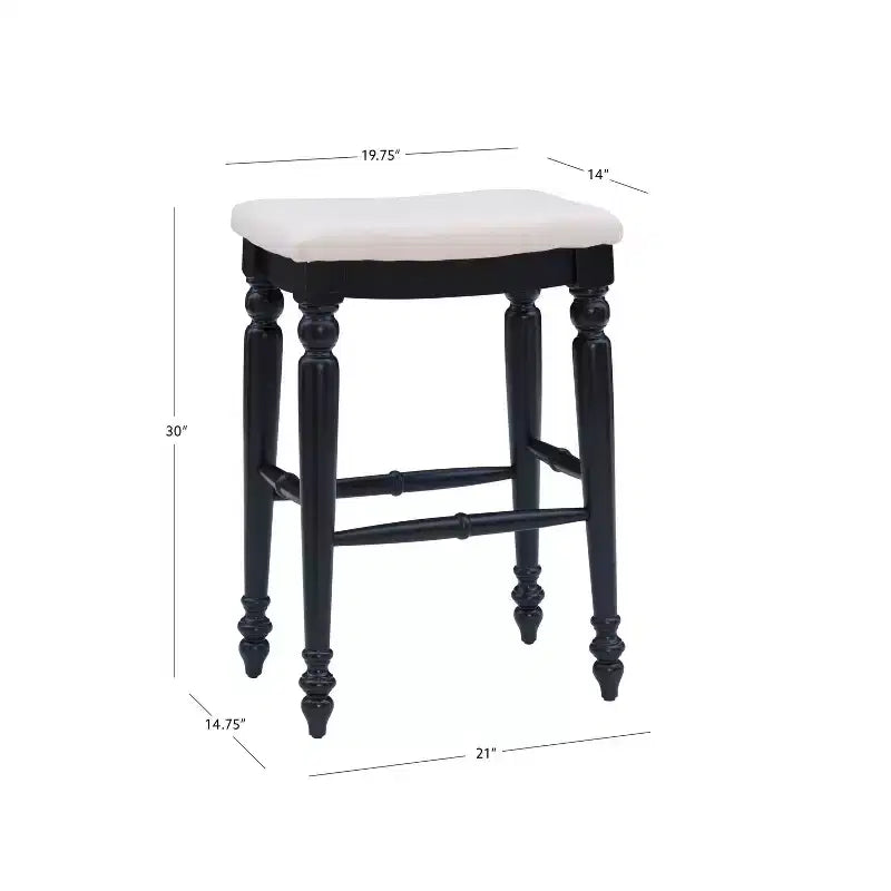 Sgabello da bar senza schienale in legno, stile nordico