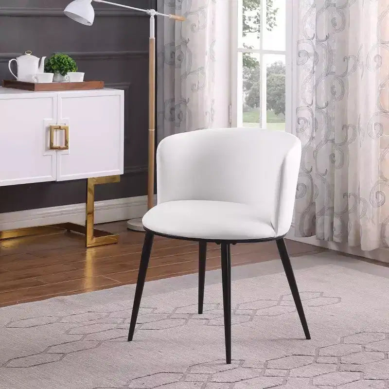 Set di 2 sedie da pranzo in stile minimalista nordico